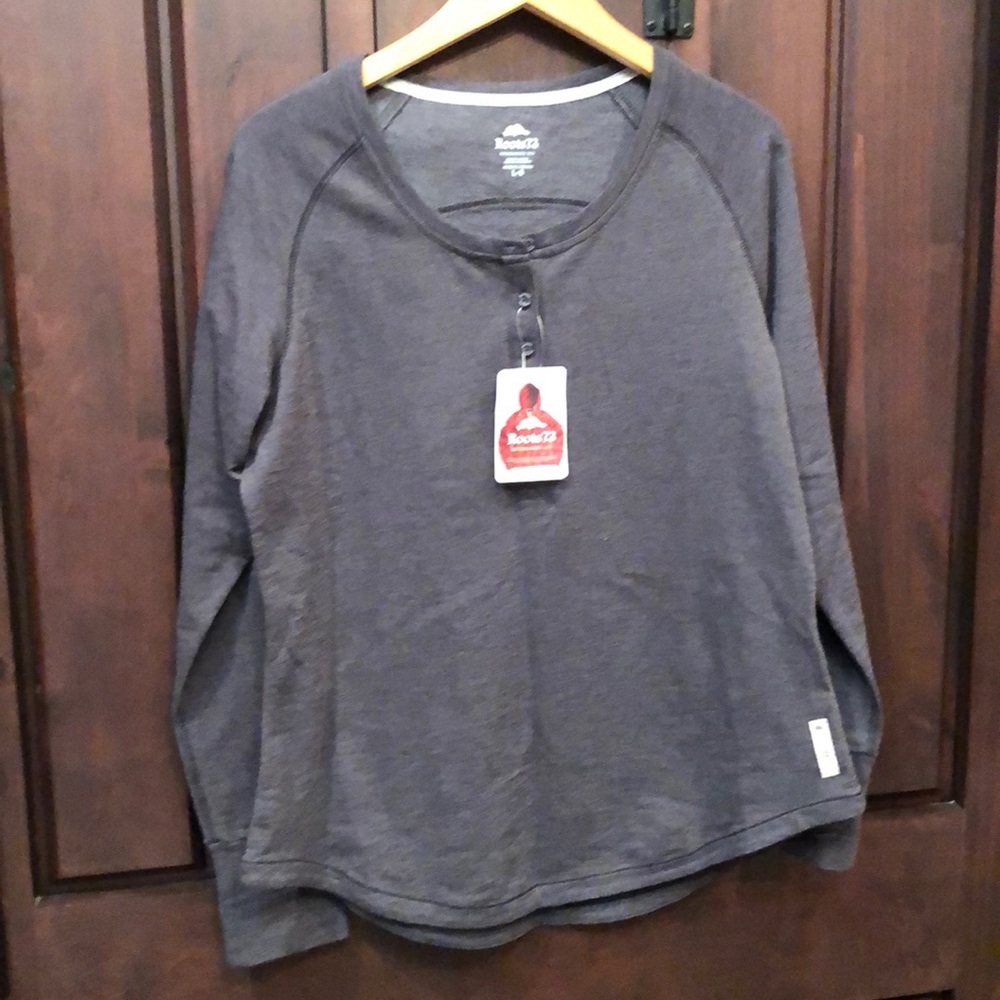 Roots 73 lightweight Henley Shirt